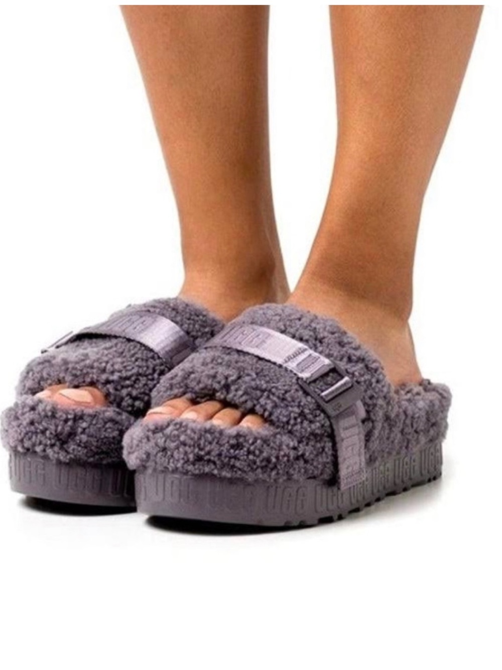 🔥UGG Women's Fluffita Slide Sz 8 Price Firm!